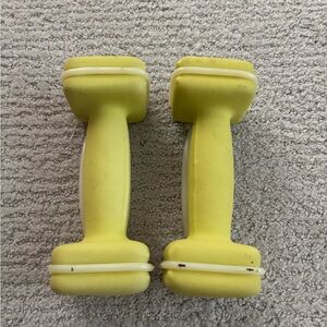 Yellow 5lb Dumbbells